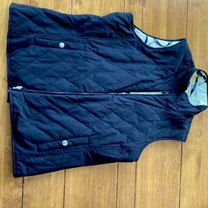Black Ralph Lauren vest has never been worn and in smoke free home.